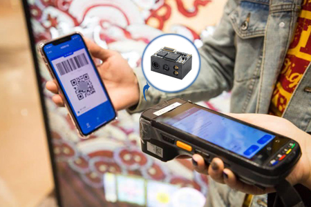 工业平板POS嵌入EM3296二维扫描？楣婊